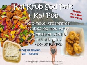 aanbieding Kai Krob Sod Prik + Kai Pop